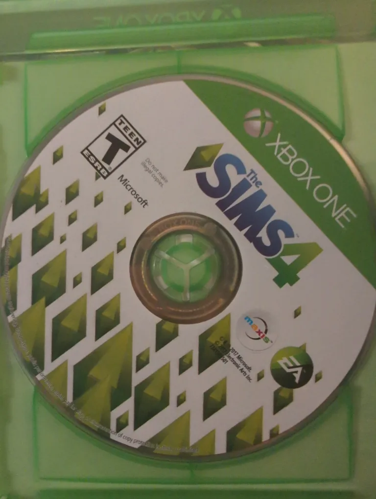 Xbox One with Controller and The Sims 4 image indicator(6)