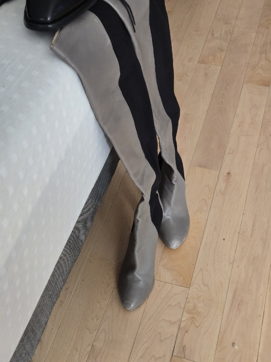 Nine West Grey Over-the-Knee Sz 6 Boots - photo 4