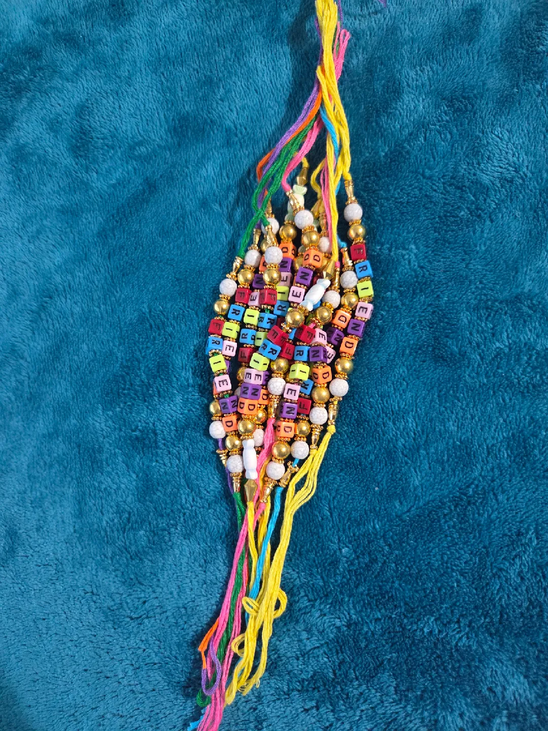 Handmade Beaded Friendship Bracelet thumbnail