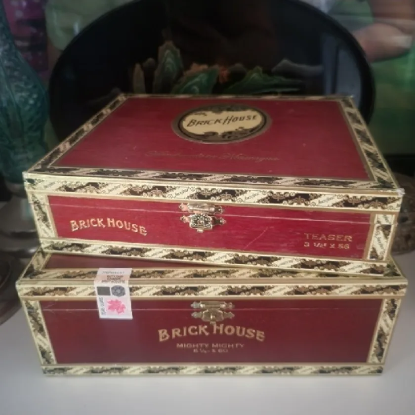 Brick House Cigar Box - Handmade Nicaragua thumbnail