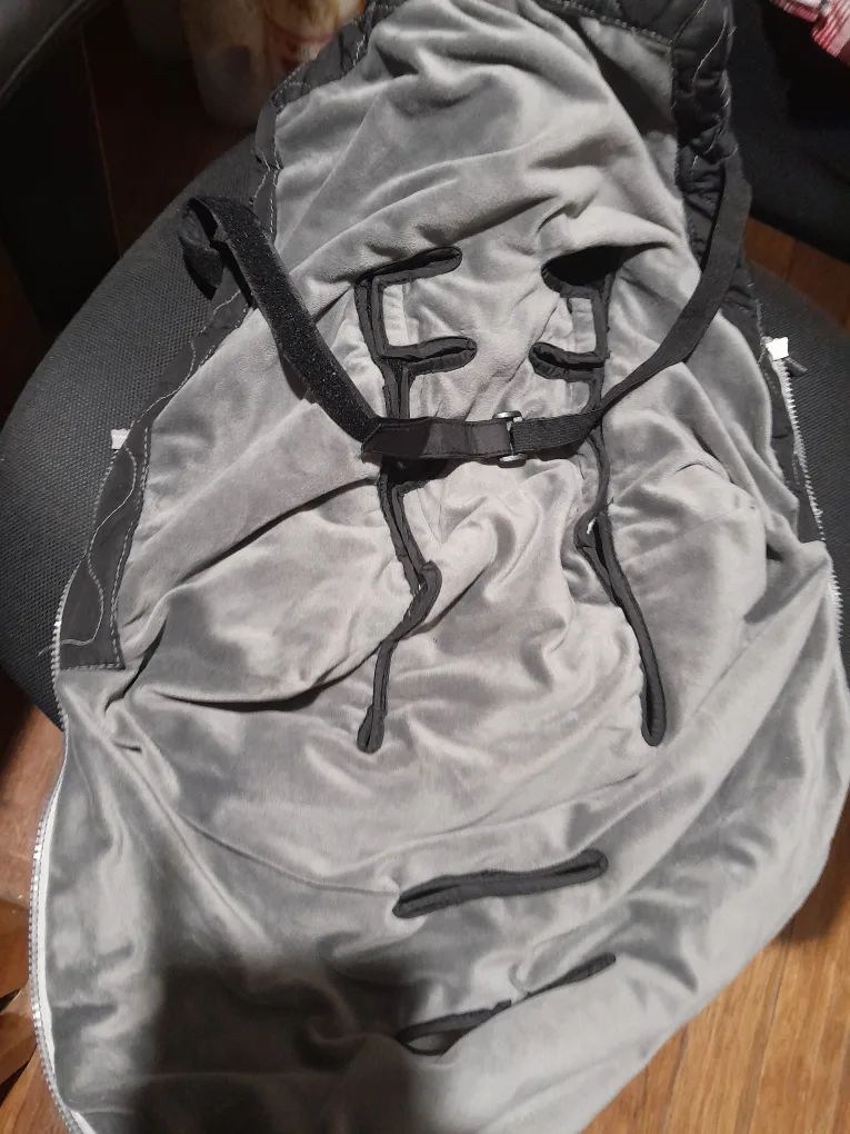 JJ Cole Bundleme Car Seat Cover - Grey image indicator(4)