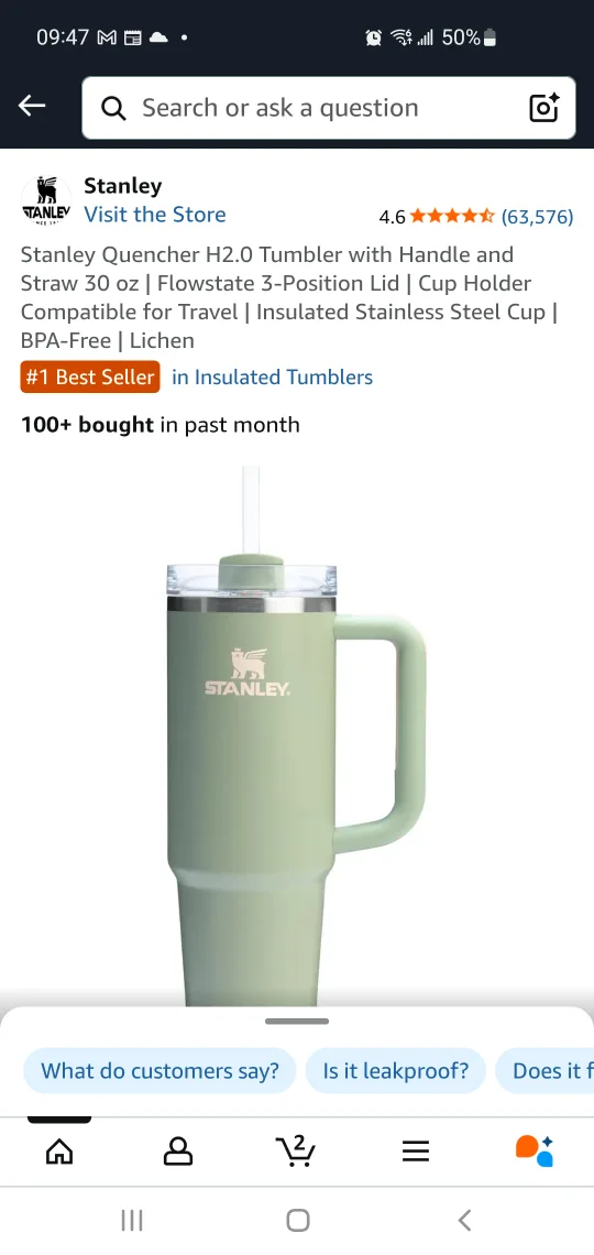 Nature's Sunshine Tumbler with Handle & Straw, New image indicator(4)