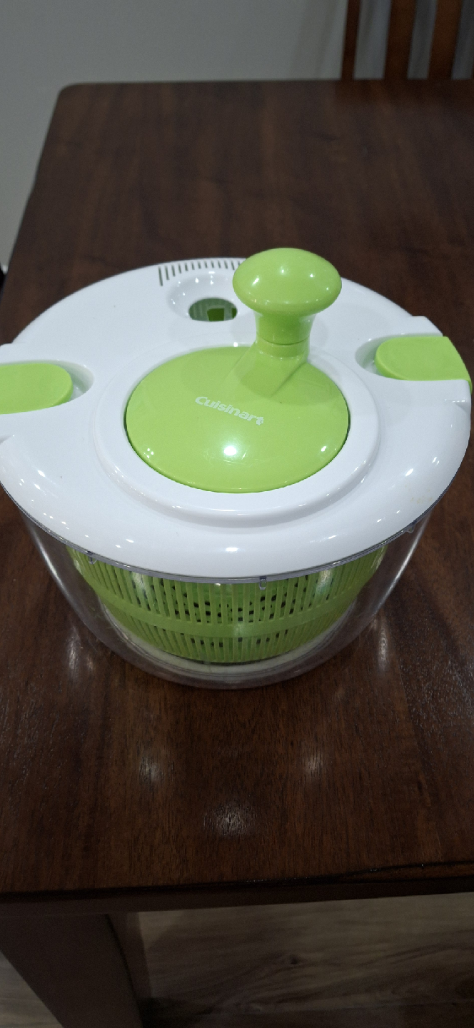 Cuisinart Salad Spinner - Green & White