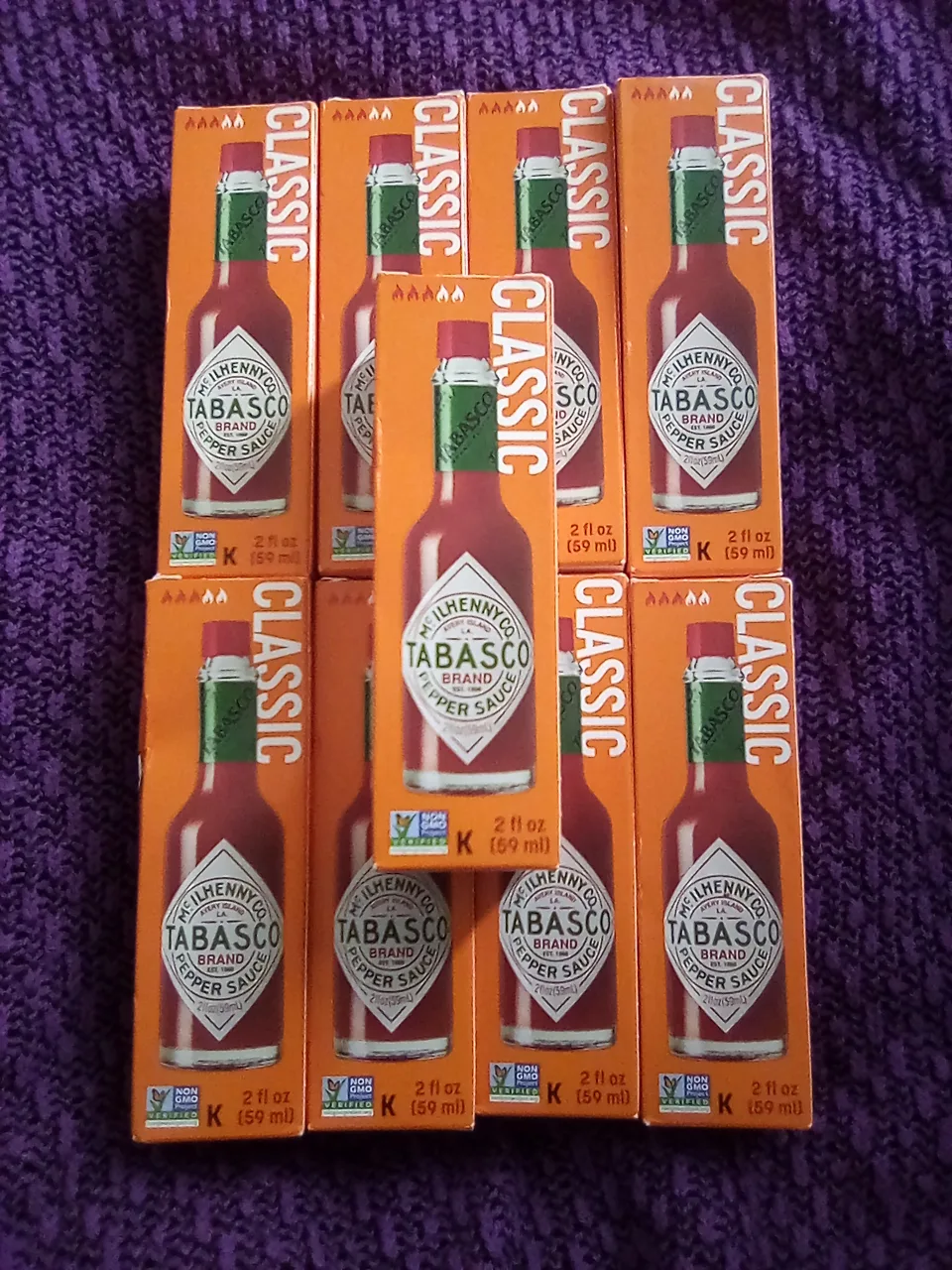 9 Bottles Of Original Tabasco Hot Sauce! 🌶️ thumbnail