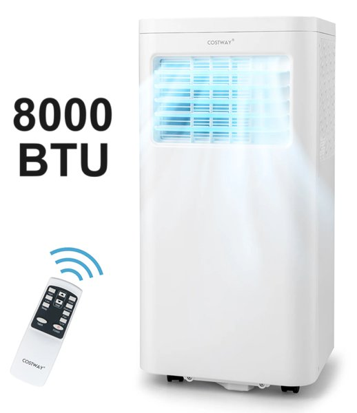 COSTWAY Portable Air Conditioner - 8000BTU