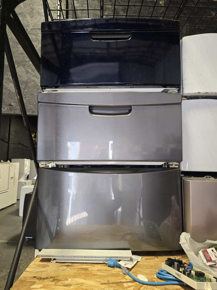 Used Washer/Dryer Pedestal - Grey/Blue