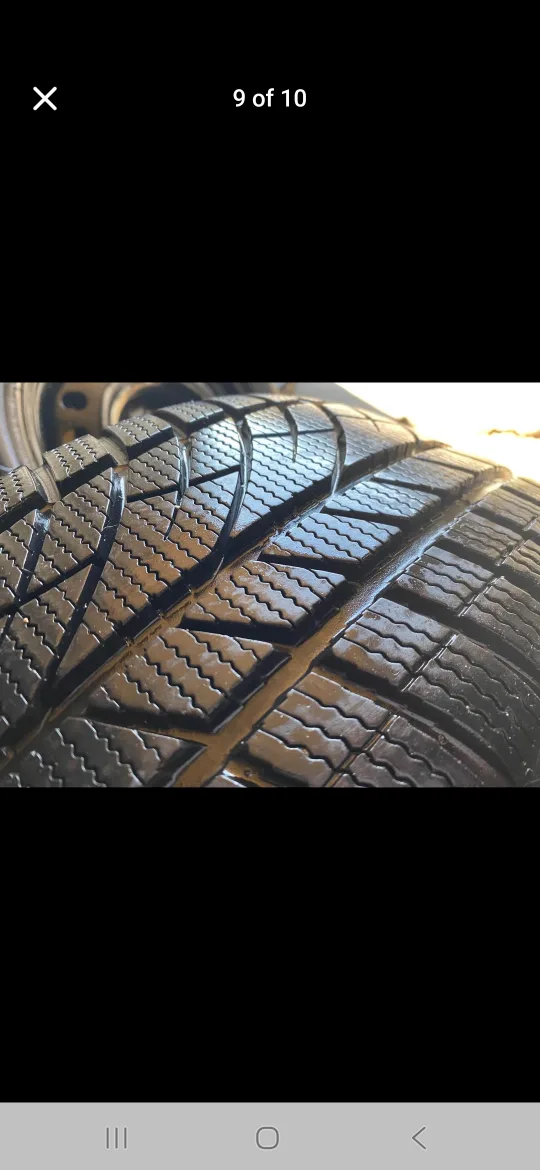 Set of 4 EVERGREEN winter tires rims (215 55 17) image indicator(10)