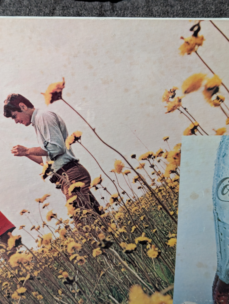 1972 Coca Cola  Double Sided cardboard 36 x 20 - photo 5