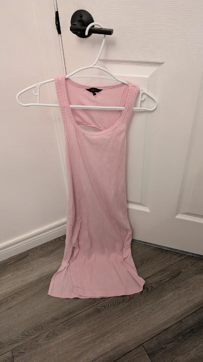 Free People Pink Mini Dress thumbnail