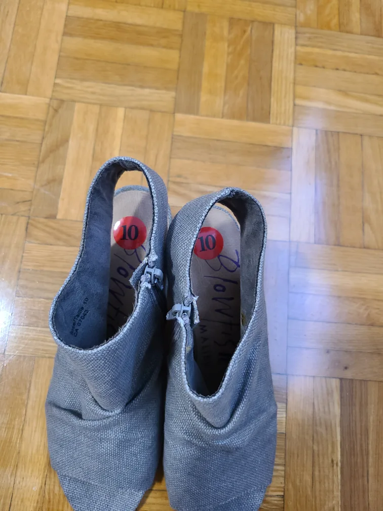 Blowfish Malibu Open Toe Booties - Size 10 image indicator(5)