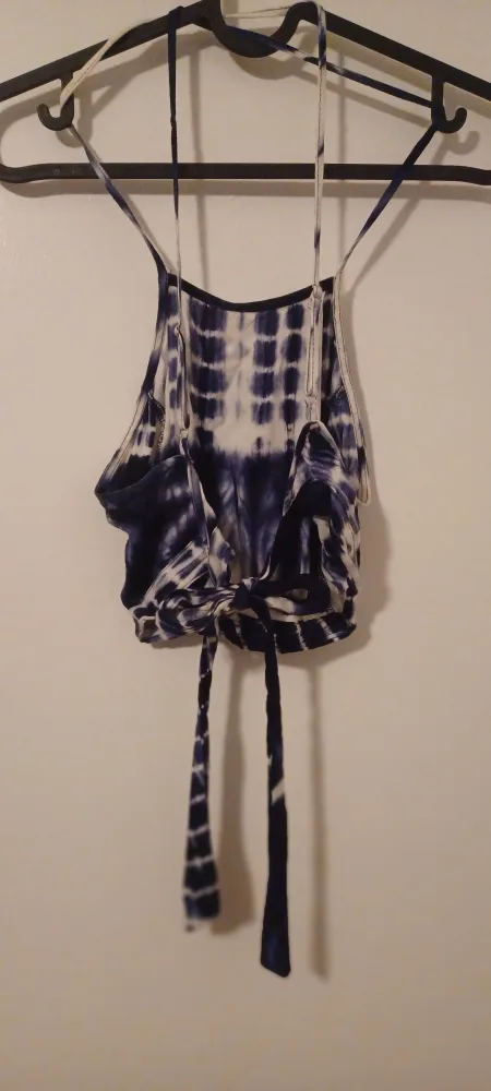 Tie Dye Dress - Blue and White image indicator(4)