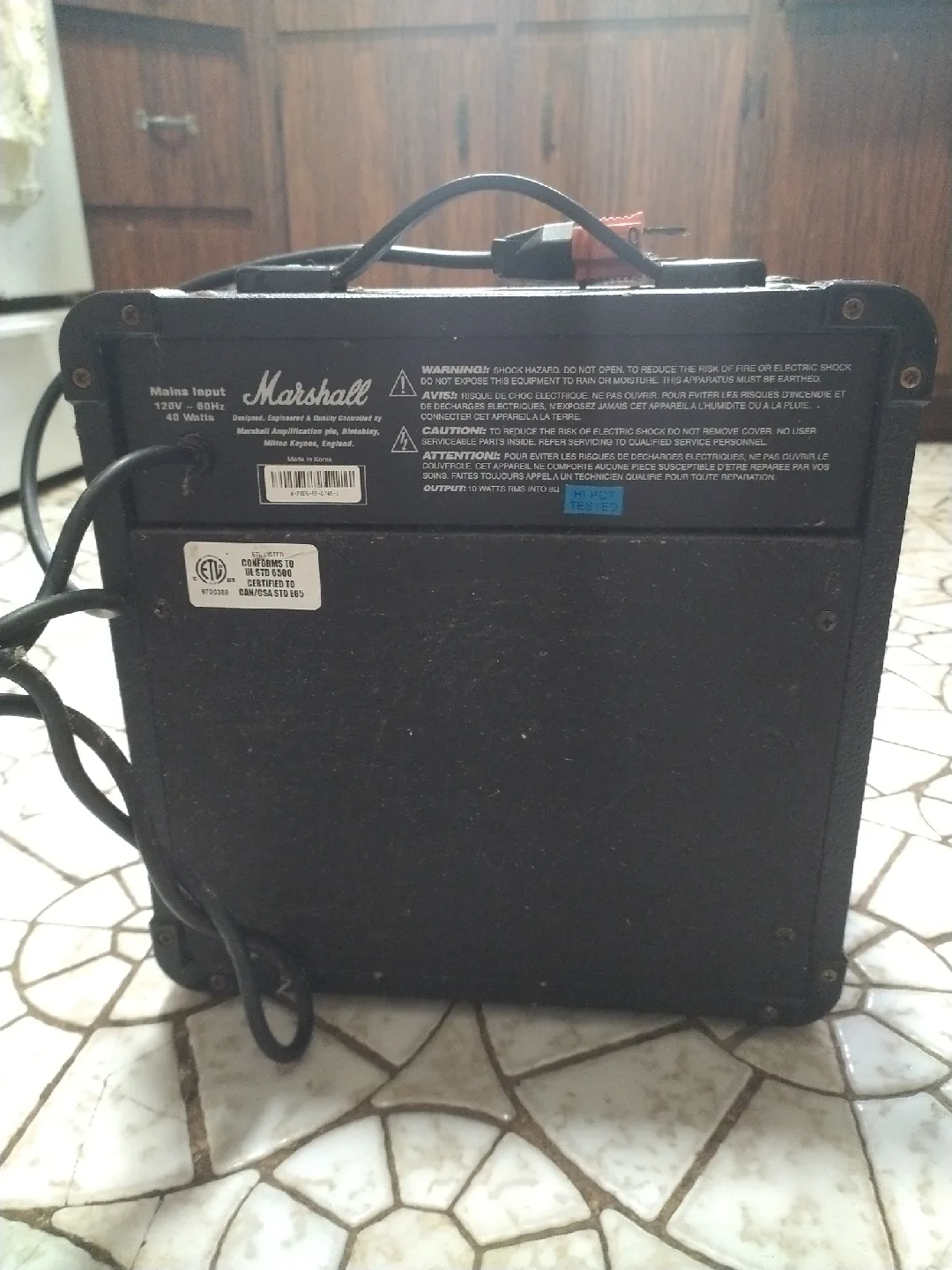 Marshall MG Series MG10CD Guitar Amplifier image indicator(2)