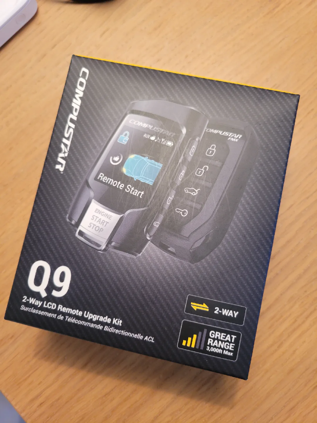 Compustar Q9 - 2Way LCD (Model Number: RF-2WQ9-FM thumbnail