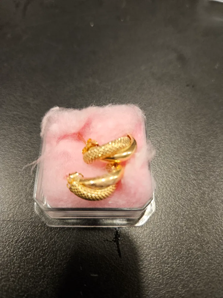 Gold Hoop Earrings image indicator(2)