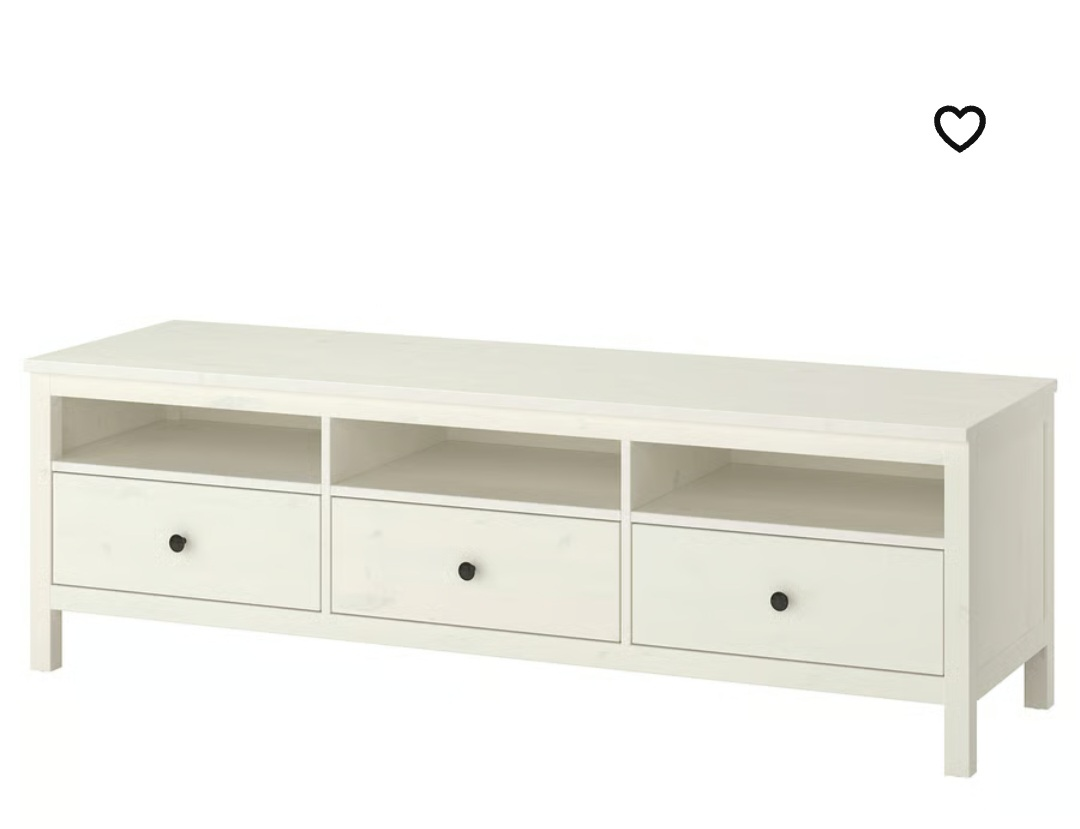 HEMNES IKEA TV bench - photo 3