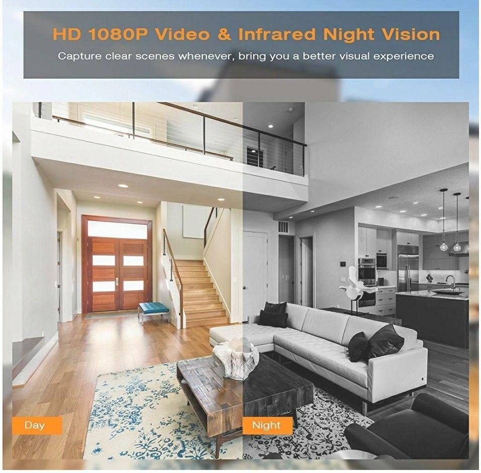 Wireless Security Camera, Home Indoor Rechargeable Battery - photo 5