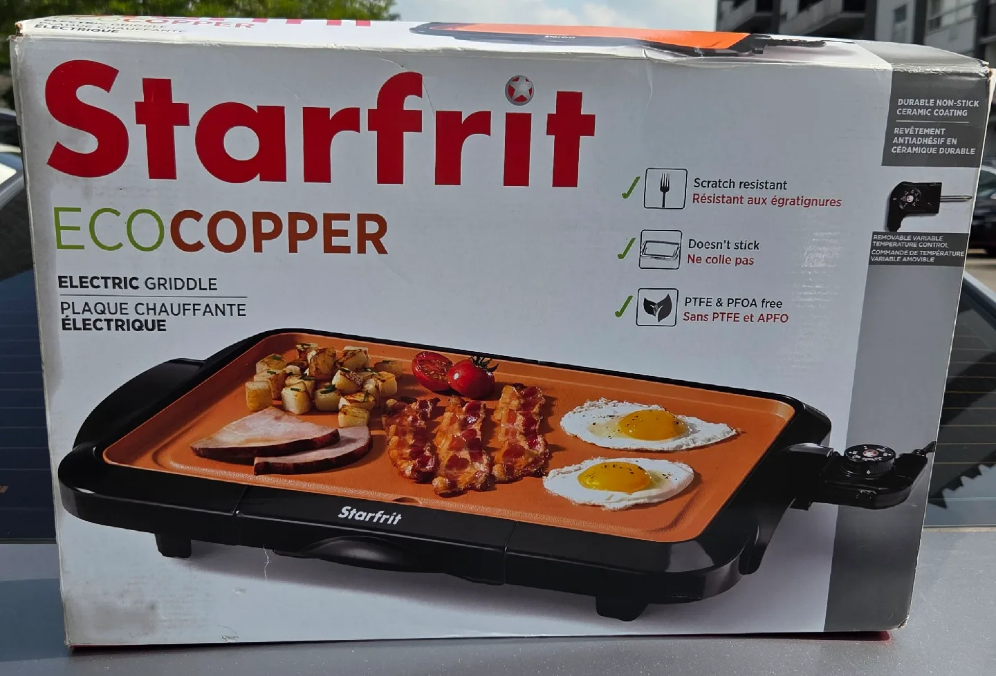 Starfrit ECOCOPPER Electric Griddle - New in Box! thumbnail