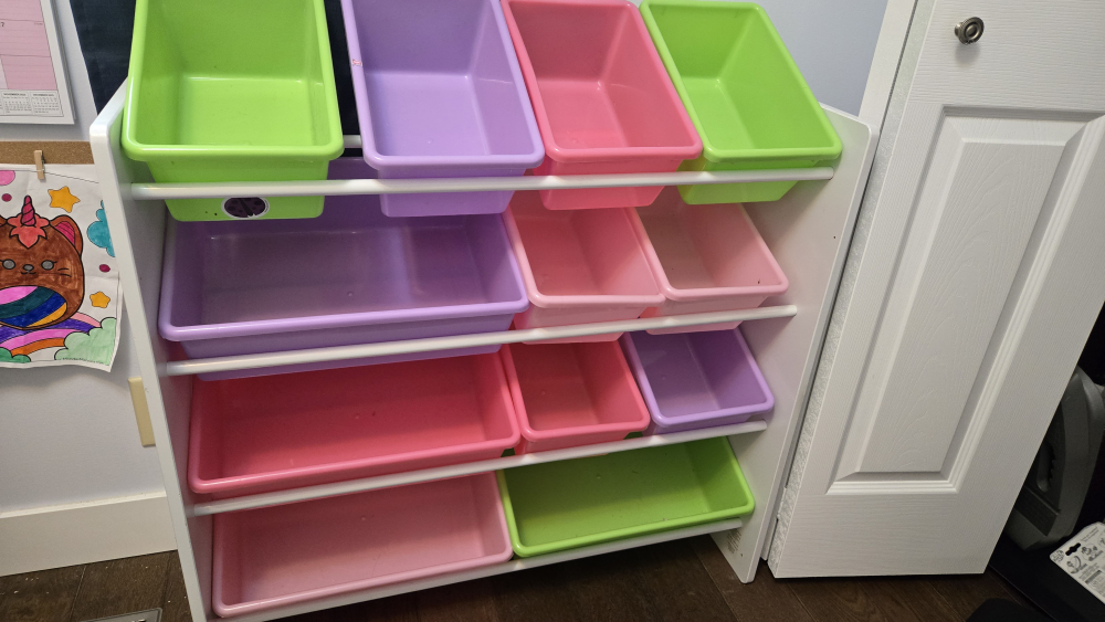Kids Toy Storage Organizer with Bins