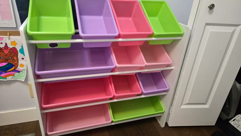 Kids Toy Storage Organizer with Bins