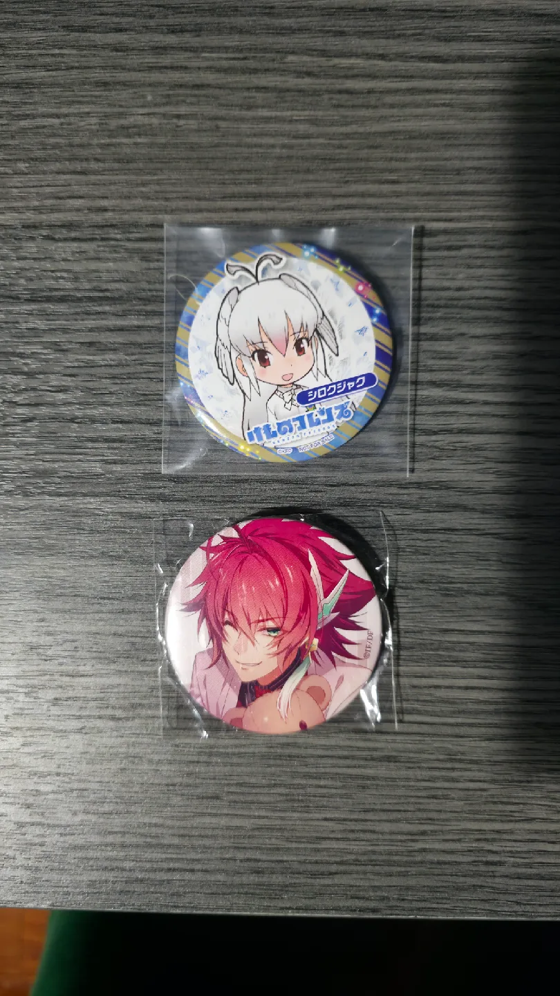 Anime Character Button Pins thumbnail