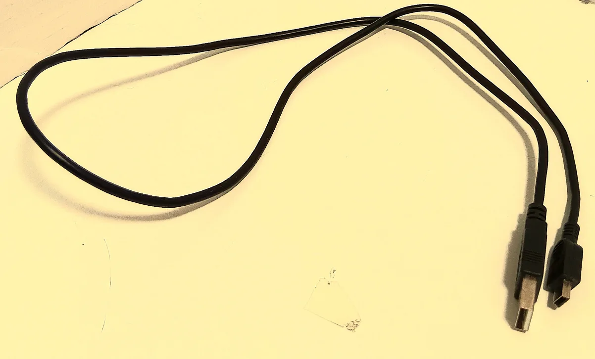 🔌USB Mini Cable - 32.5 inches long🔌 image indicator(2)