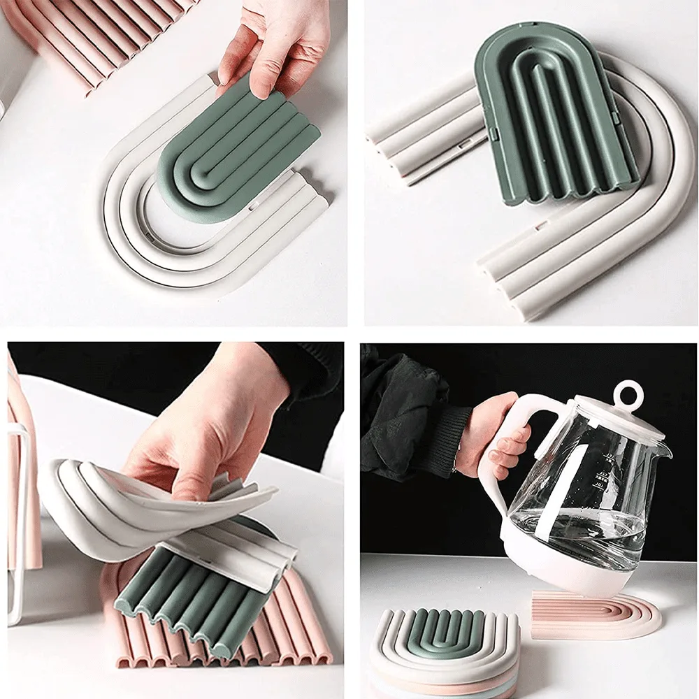 Cup Mat heat mats. Silicone Removable Rainbow Pads image indicator(4)