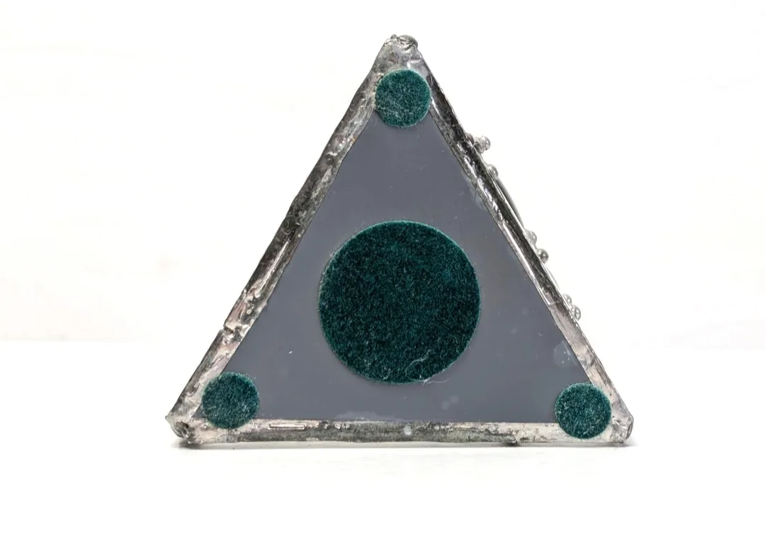 Retro Stained Glass Tealight Holder image indicator(10)