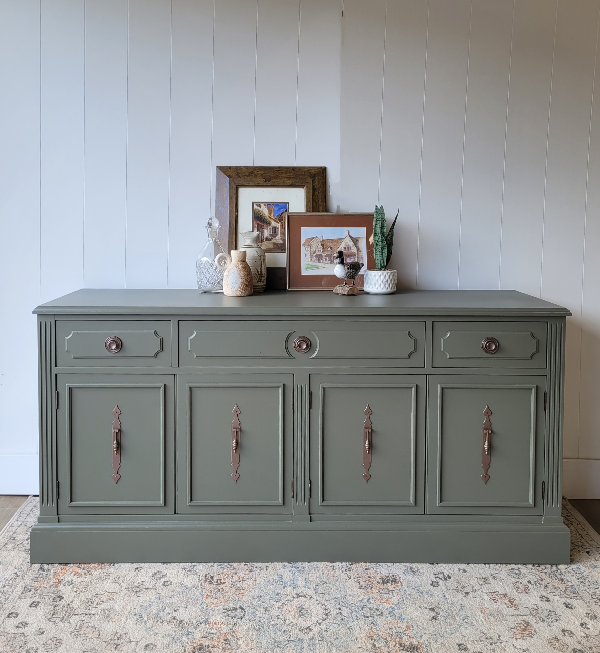 Green Buffet Cabinet