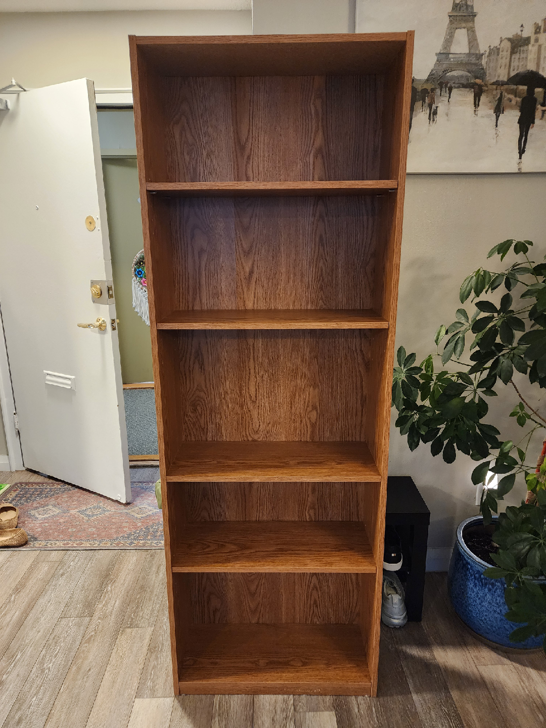Wood Bookcase