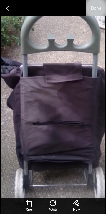 Used Shopping Cart - Black & Gray - photo 3