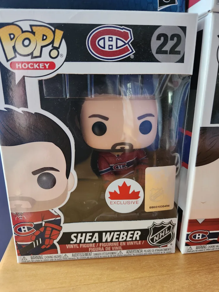 Funko Pop! Hockey Shea Weber #22 Canadiens thumbnail