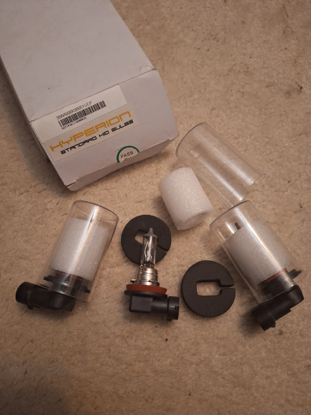 NEW Hyperion Standard HID Bulbs 35W 6000K 💡 thumbnail