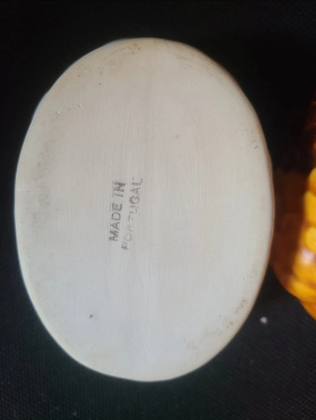 MAKE OFFER- Vintage Ceramic Chicken on Nest Trinket Dish image indicator(3)