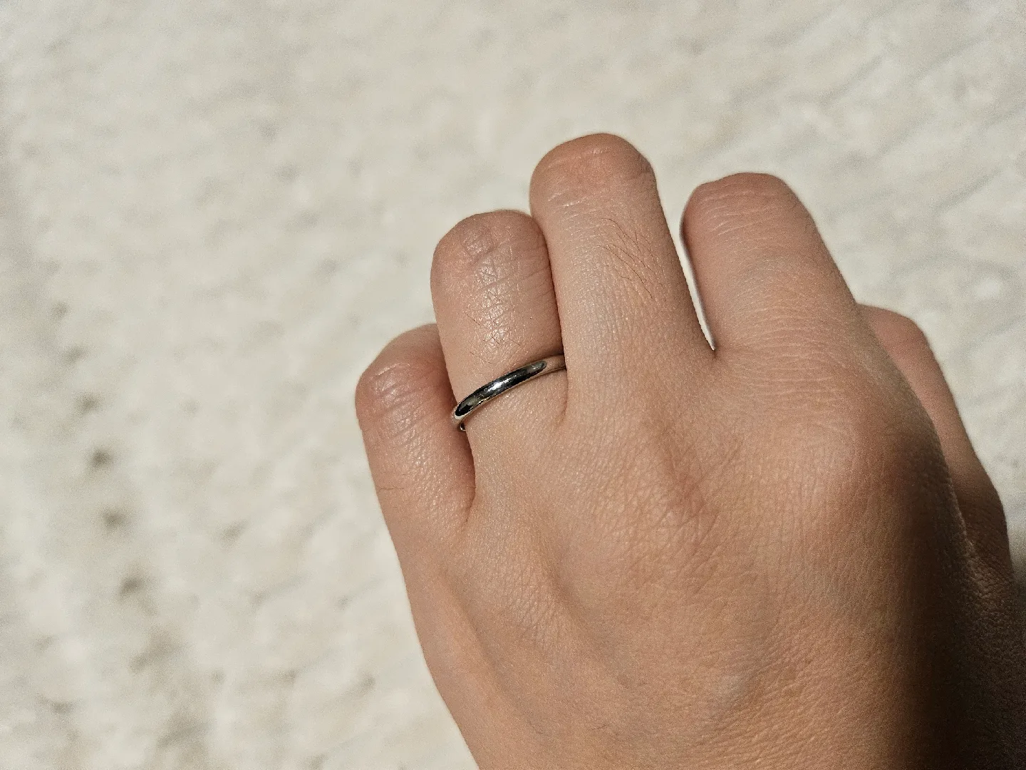 2mm Stainless Steel Ring Size 5 image indicator(2)