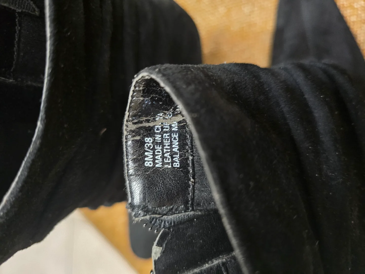 Aldo Black Suede Ankle Boots - Size 8 image indicator(4)