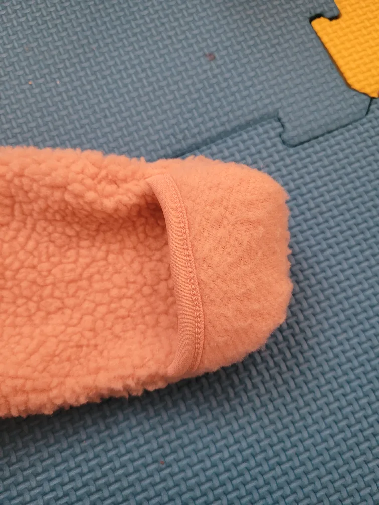 pl.baby 3M Pink Fleece Onesie image indicator(3)