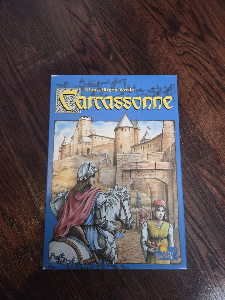 Carcassonne Board Game with River Expansion