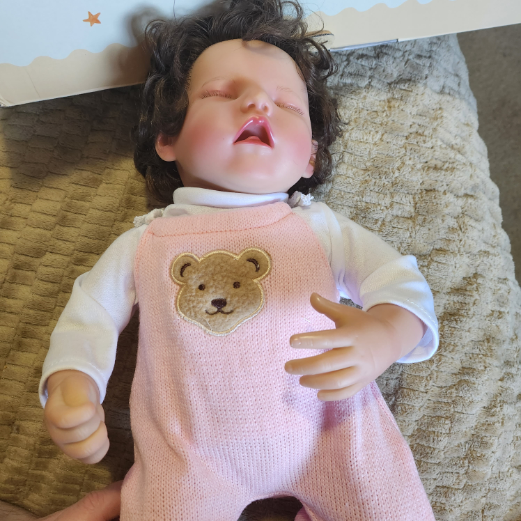 Doll with Teddy Bear Outfit