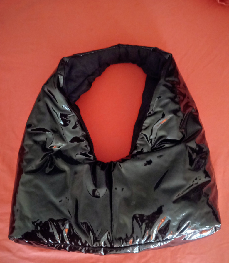 Black Padded Shoulder Bag - photo 3