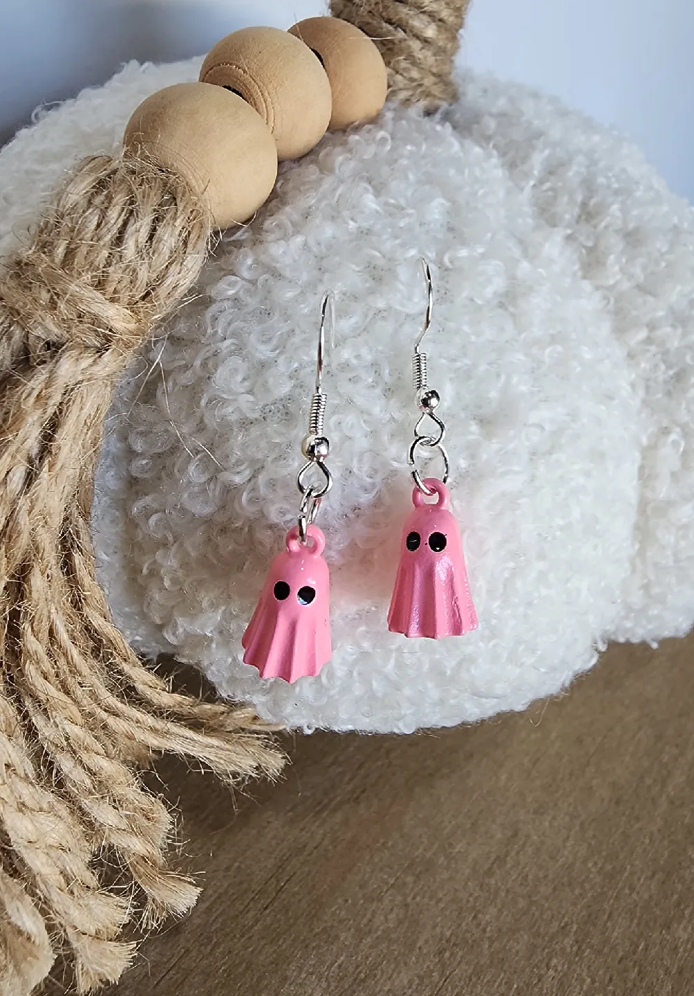 Boo-tiful Handmade Ghost Earrings! thumbnail