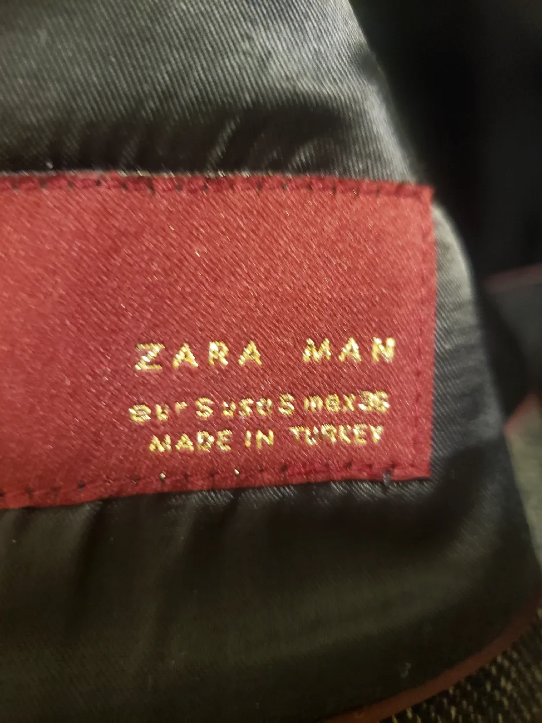 Zara Man Wool Blend Overcoat image indicator(8)