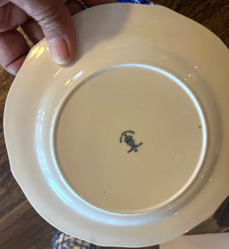 Vintage Royal Crown Derby Blue Mikado Set image indicator(3)