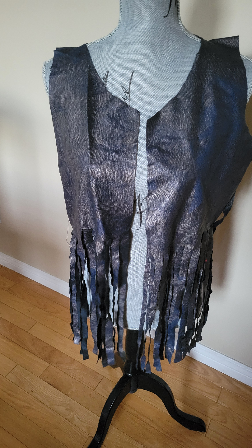 Fringe Vest Great For Dress Up Or Halloween Costume Free Size