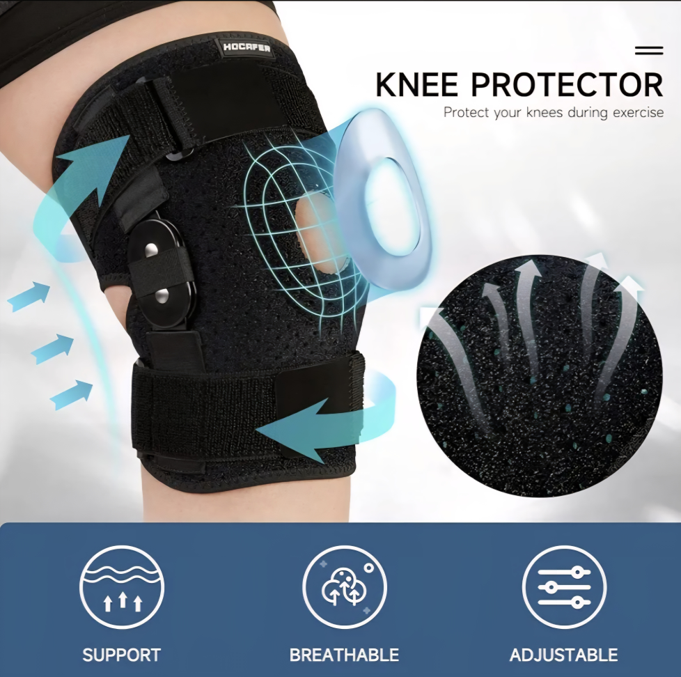 HOCAFER Knee Brace - Adjustable Support - photo 4