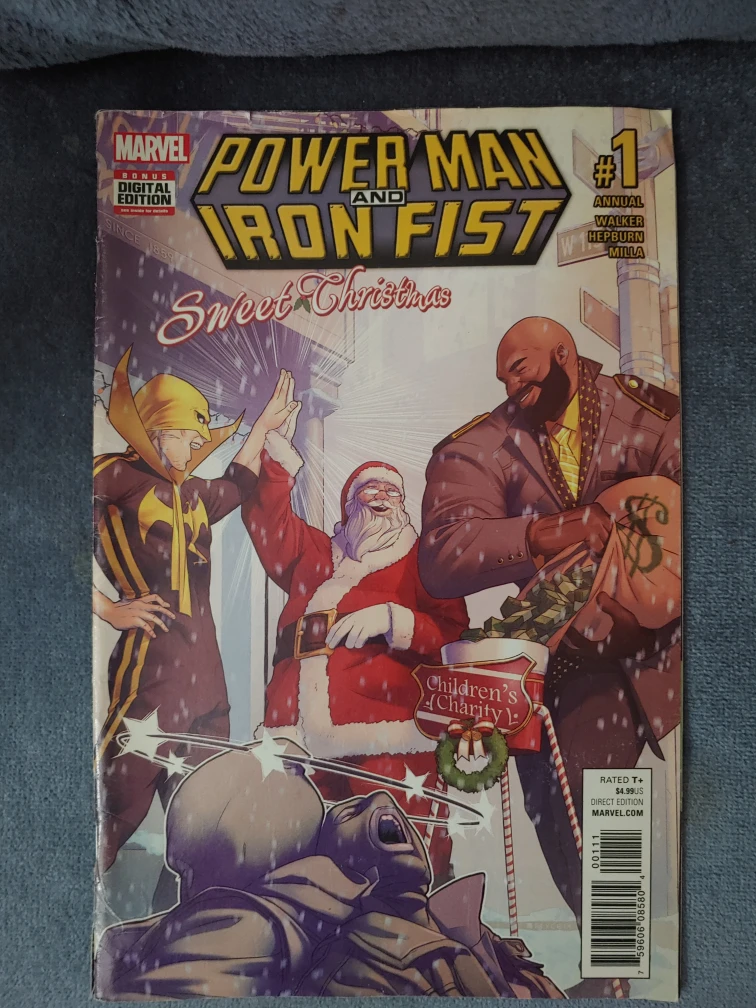 Marvel Power Man and Iron Fist & M&M's Comic Book