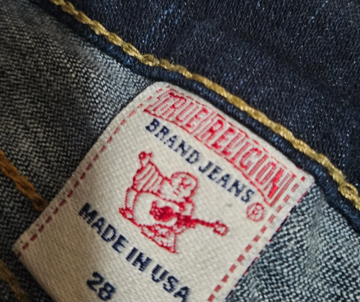 Women's True Religion Dark Wash Jeans 🥕 image indicator(7)