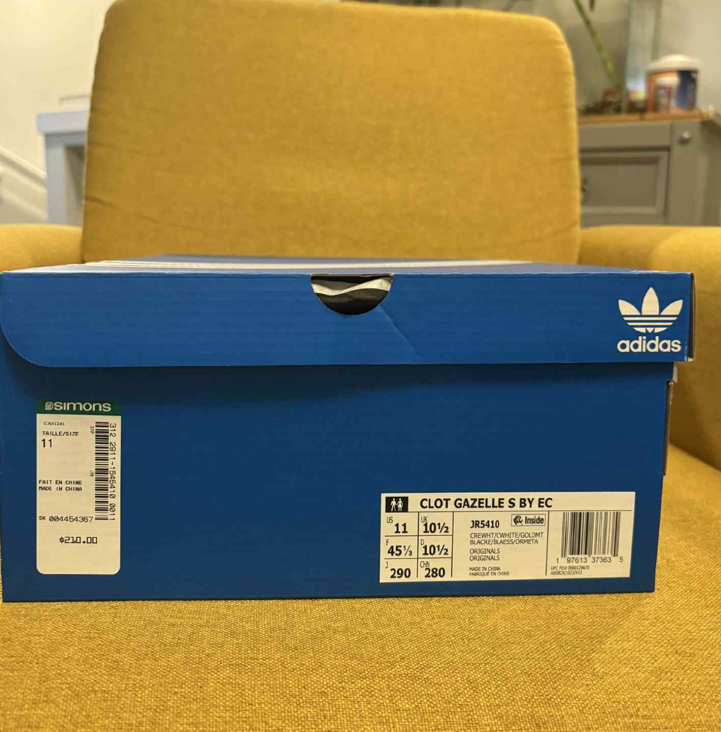 ADIDAS GAZELLE CLOT BY EC