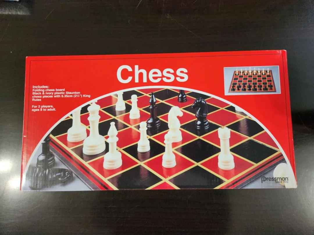 Pressman Chess Set - Folding Board thumbnail