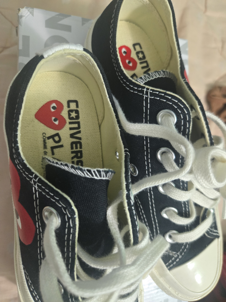 Comme des Garçons PLAY x Converse Chuck 70 Low - US 5 - photo 3