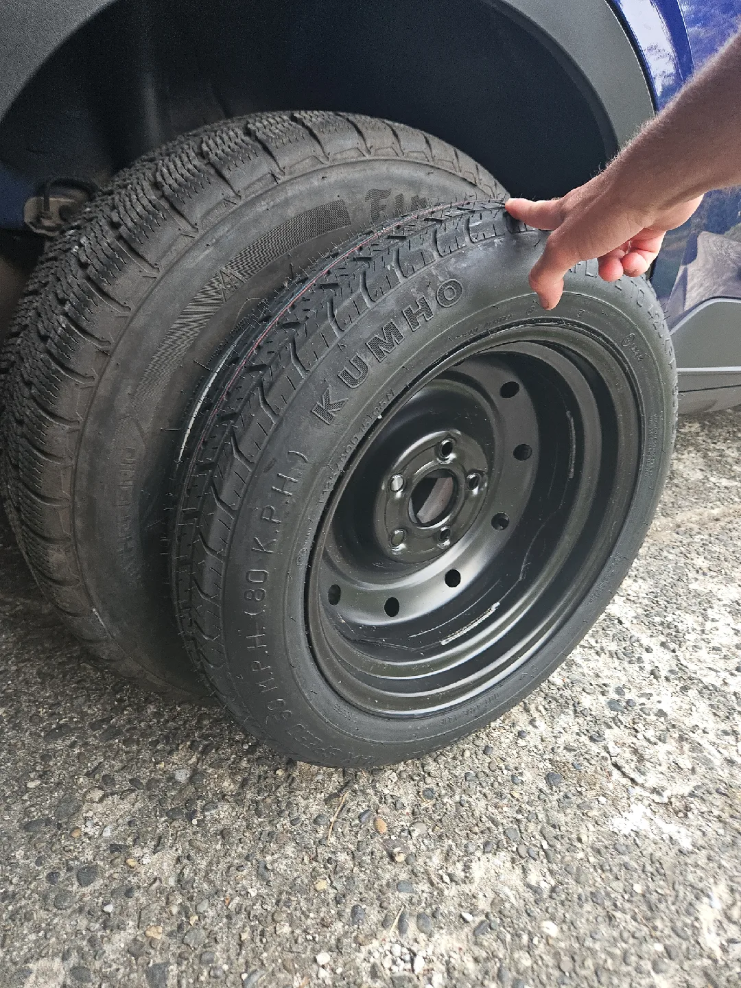 Kumho Spare Tire image indicator(4)